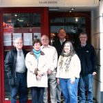 Left to right, Monty Coffin (Chair) Judith Fraser, John Fraser, Chris Hodgkins, Gill Evans, Declan Connolly